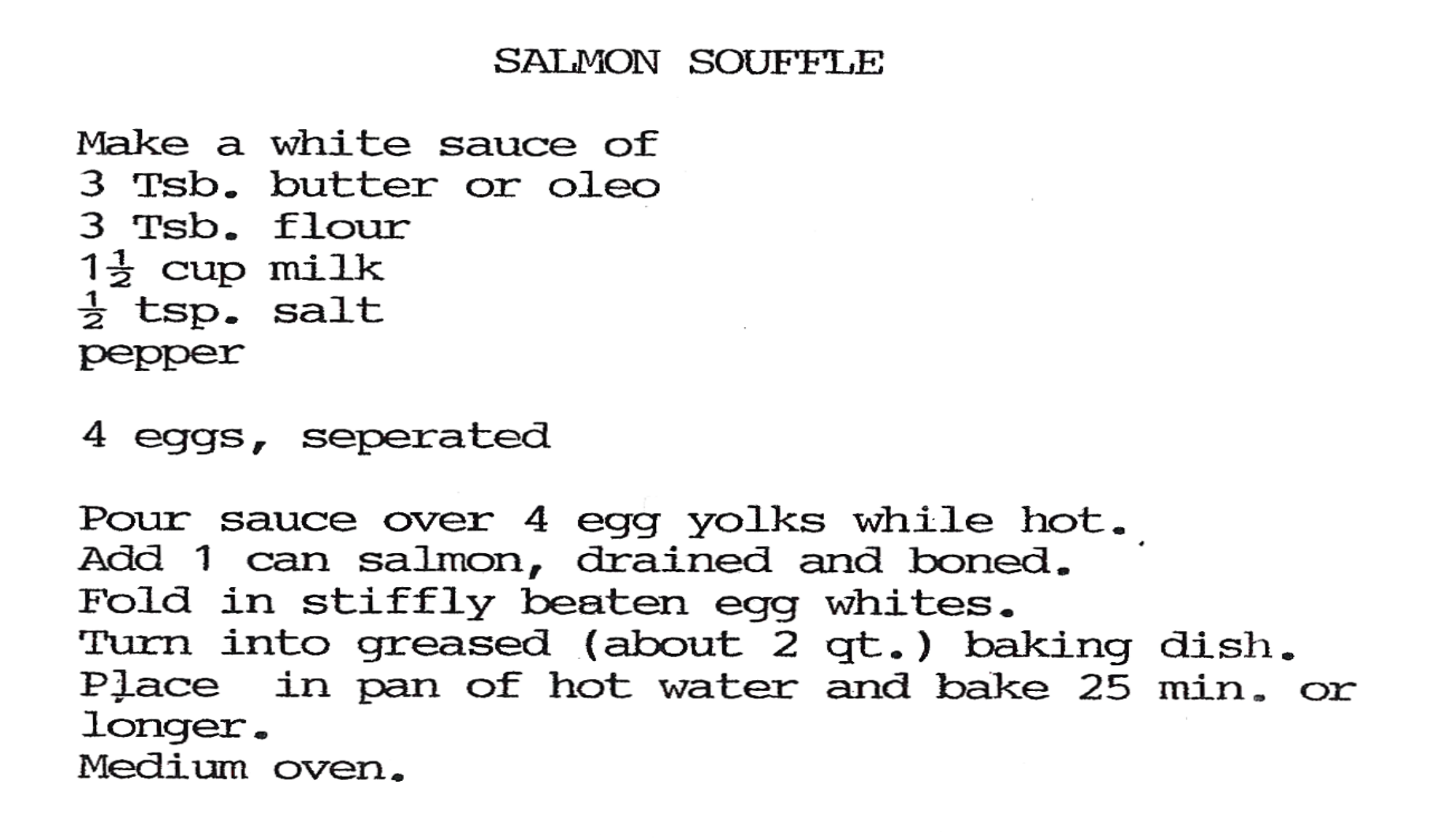 Salmon Souffle Image